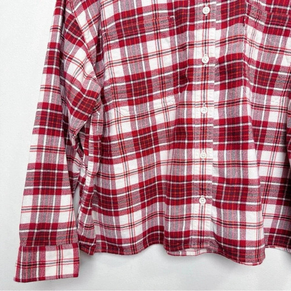 Levi’s Womens 2X  Maple Utility Shirt Boxy Length Flannel - Picture 8 of 16
